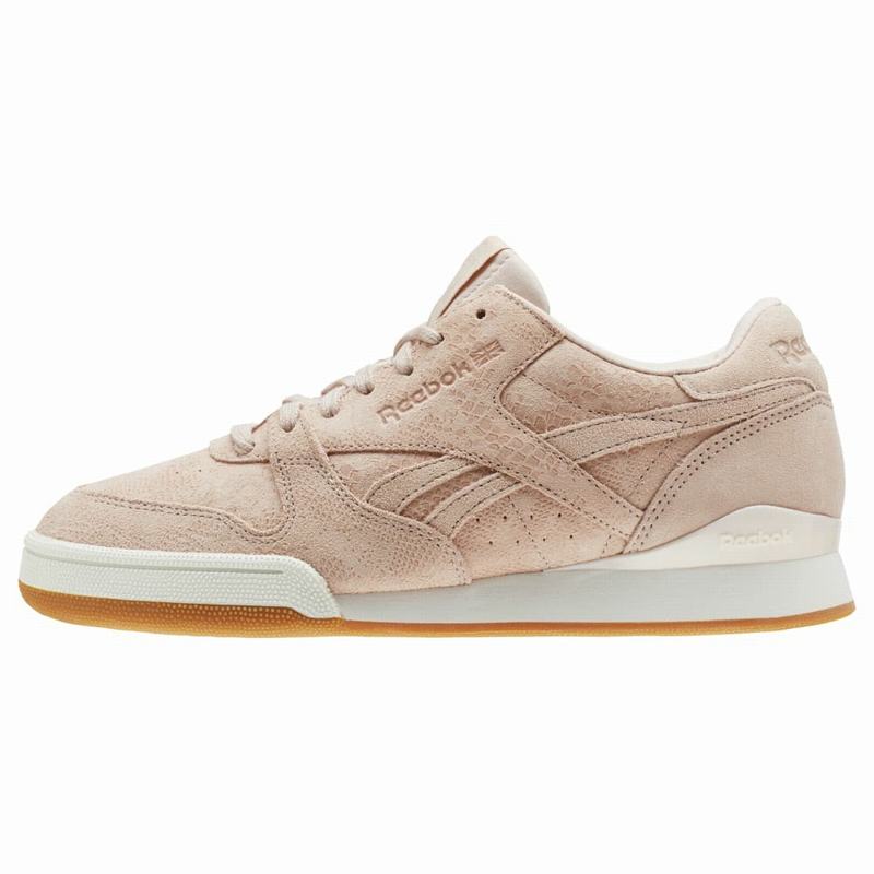 Reebok Phase 1 Pro Tenisky Damske - Béžové/Ruzove UC6471QB